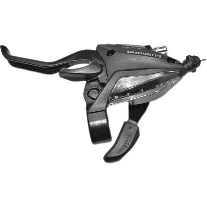 Шифтер тормозная ручка SHIMANO TOURNEY, EF500, правый, 7 скоростей, трос, черный ESTEF5002RV7AL