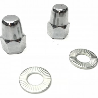 Запчасть к втулкам SHIMANO, гайки M9 (2 штуки), шайбы 2 мм (2 штуки), без упаковки, ASMIM41FNTC Запчасть к втулкам SHIMANO, гайки M9 (2 штуки), шайбы 2 мм (2 штуки), без упаковки, ASMIM41FNTC